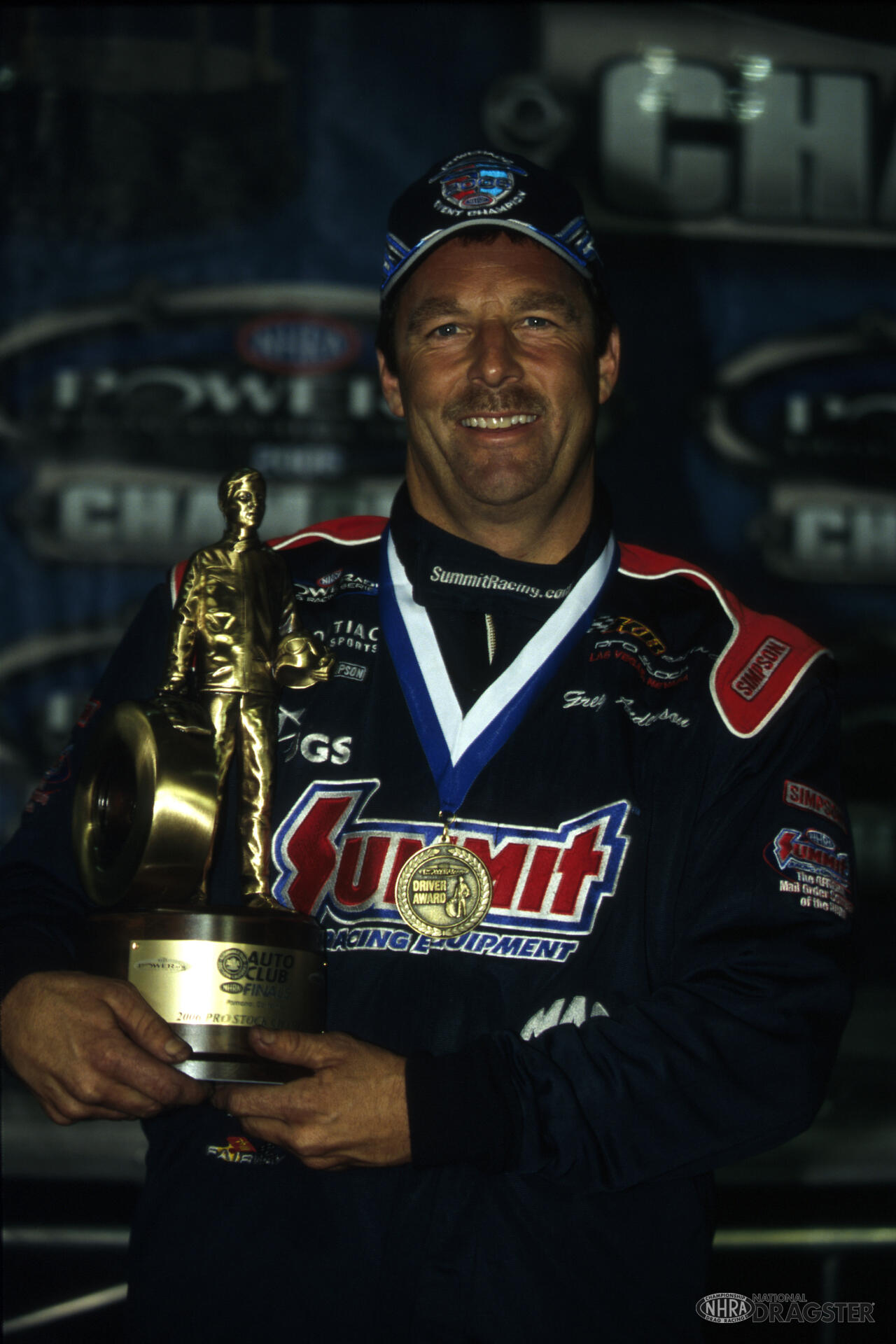 Watch Tony Schumacher make history with his legendary run at the 2006